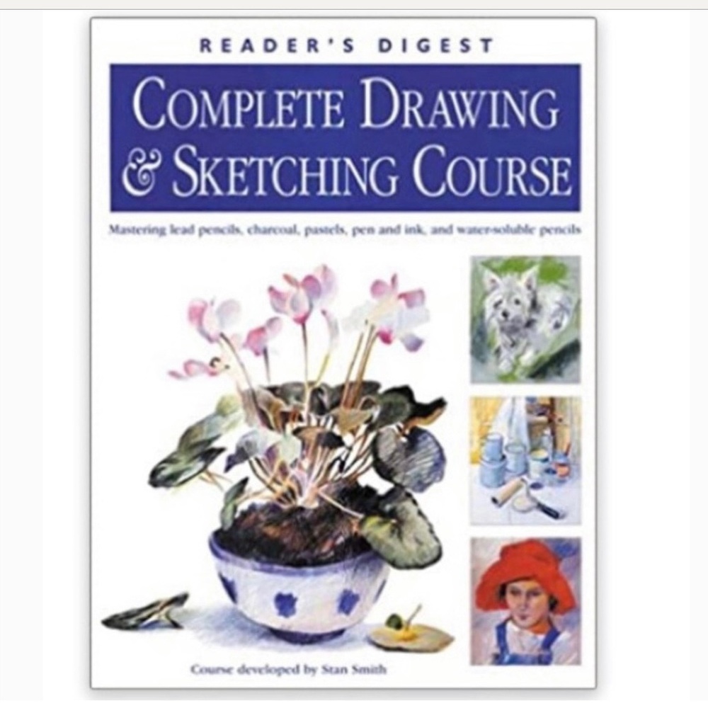 Reader’s Digest Hardcover Complete Drawing & Sketching Course 224 pages